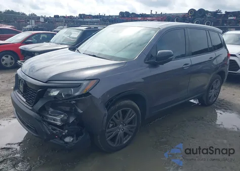 2021 Honda Passport 2Wd Ex-L from USA, damaged, VIN 5FNYF7H5XMB015350